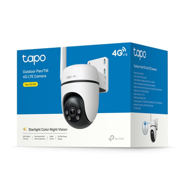Tapo C501GW | Outdoor Pan/Tilt 4G LTE Camera - 3