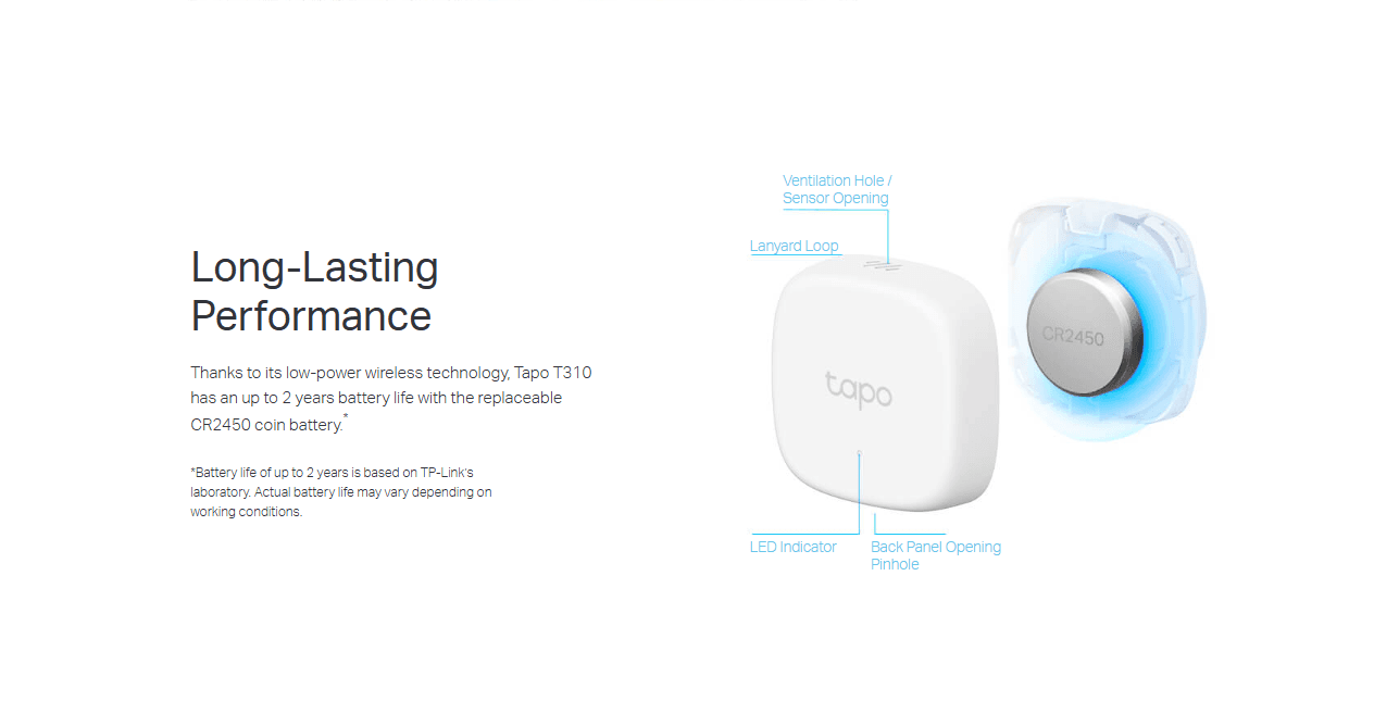 Tapo T310 | Smart Temperature & Humidity Sensor - 2