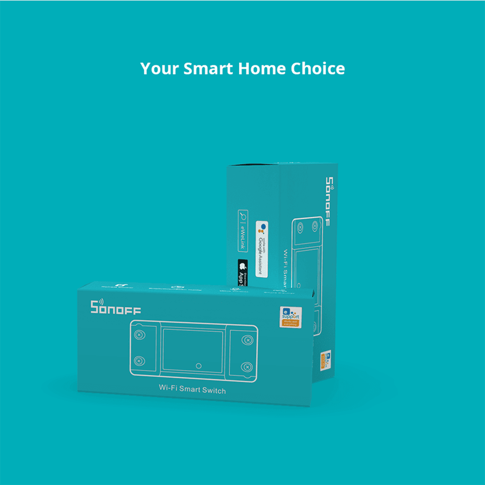 Sonoff RFR2 - Wi-Fi Smart Switch with RF Control 10A - 2