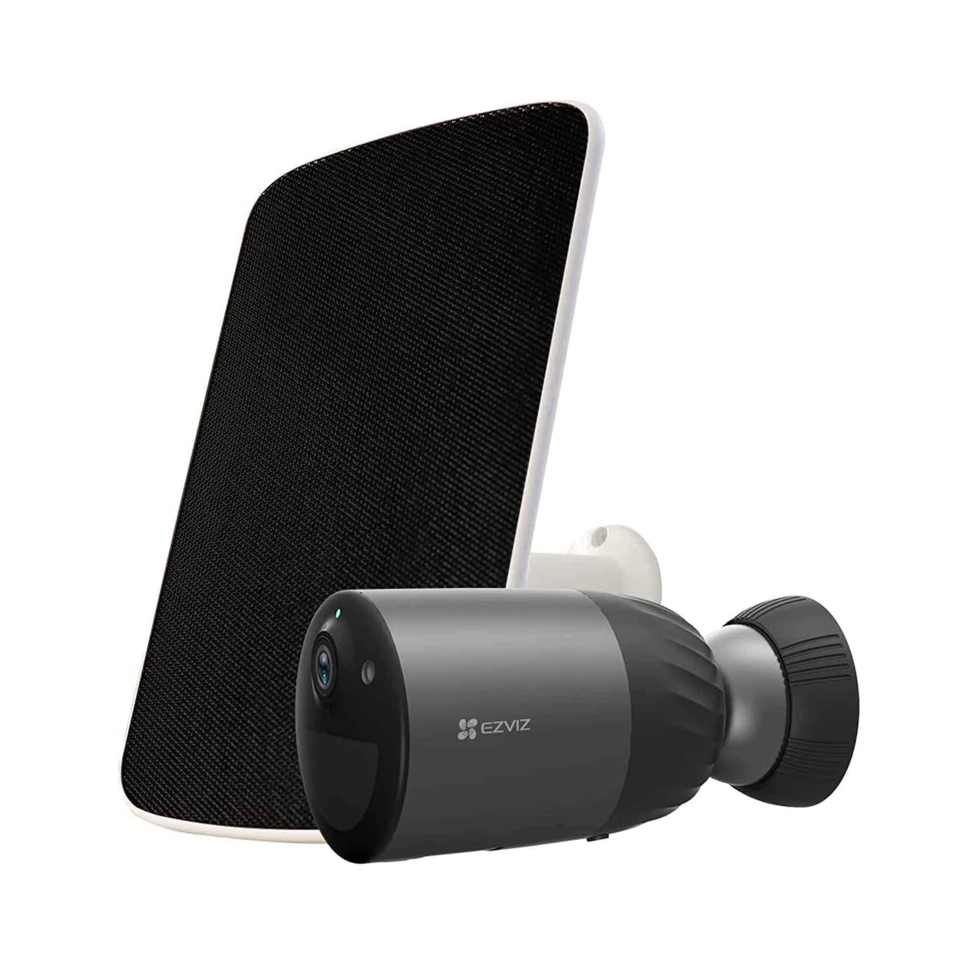 مجموعة كاميرا إيزفيز BC1C الذكية ببطارية - دقة 2 ميجابكسل مع لوح طاقة شمسية