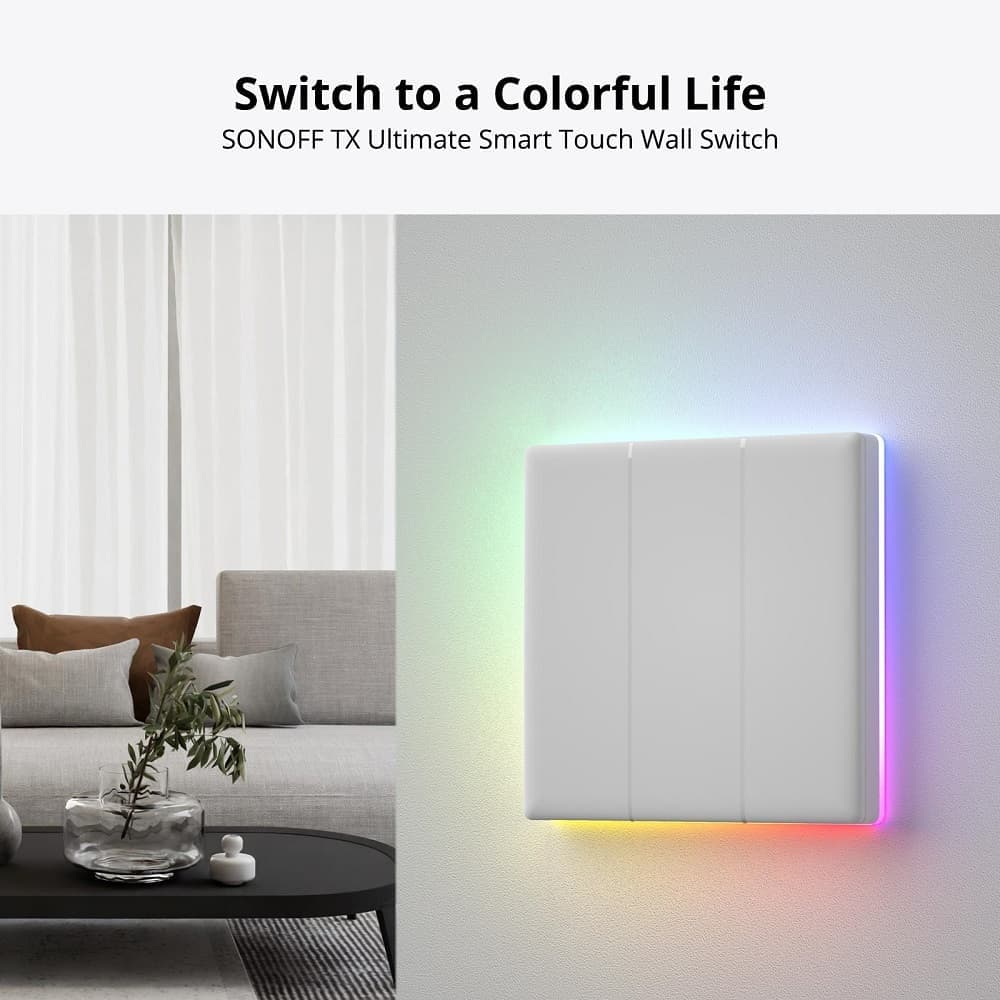 SONOFF TX Ultimate Smart Touch Wall Switch - 3