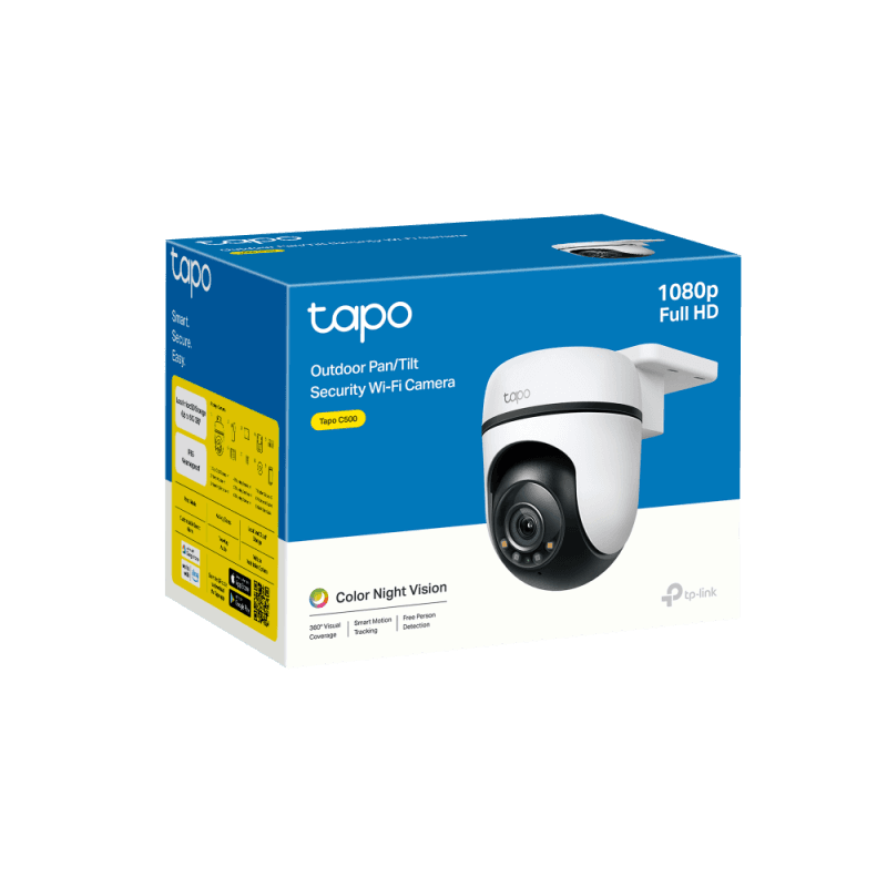 Tapo C500 | كاميرا واي فاي أمنية خارجية متحركة (أفقي/رأسي) بدقة 2 ميجابكسل - 4