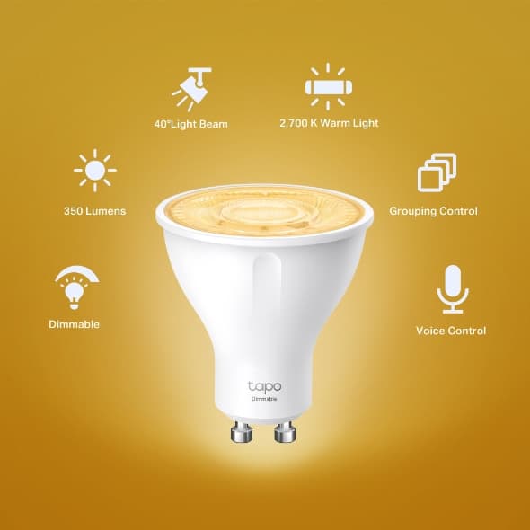 Tapo L610 | Smart Wi-Fi Spotlight, Dimmable - 3