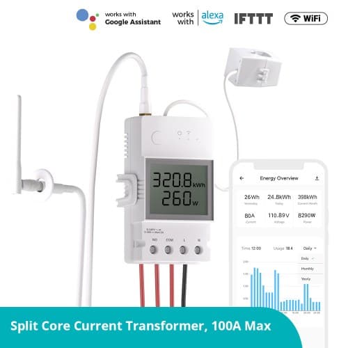 Sonoff POWCT - POW Ring Smart Power Meter 100A