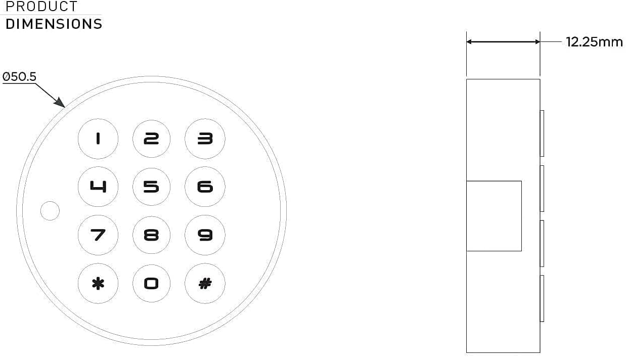 Cabinet / Drawer Lock-HA029 - 4