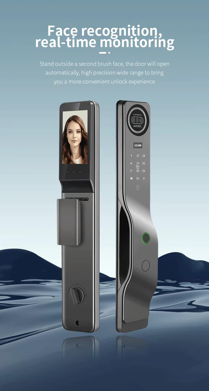 Tuya smart lock For Security Door Sl-028 - 5