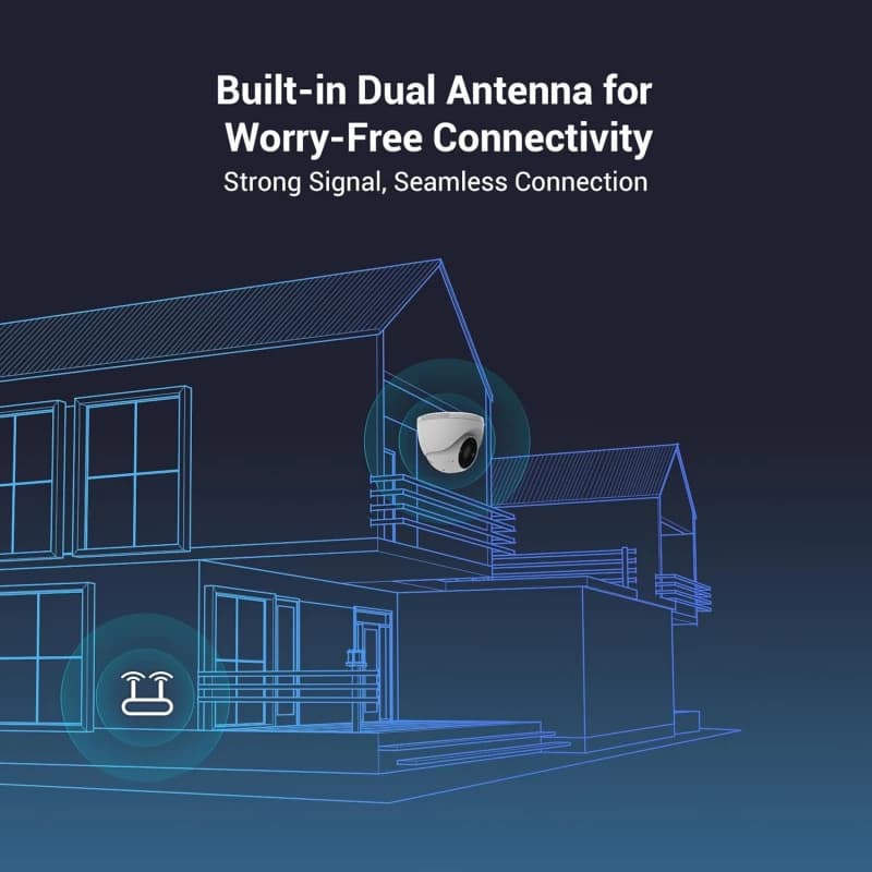 Ezviz camera Outdoor WiFi 2K  CS-H4 - 3