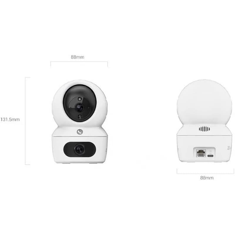 Ezviz camera Indoor WiFi 4MP+4MP  CS-H7cDual - 6