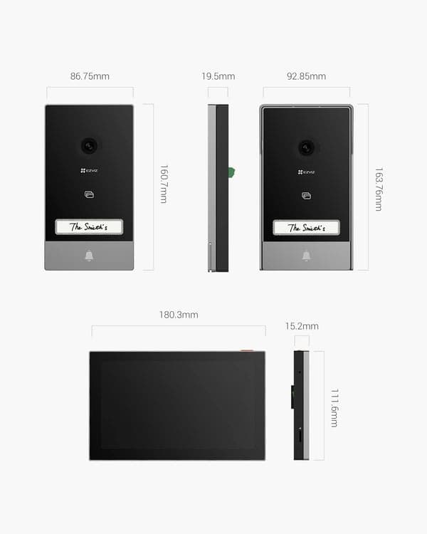 EZVIZ 2K Video Intercom | HP7 - 2