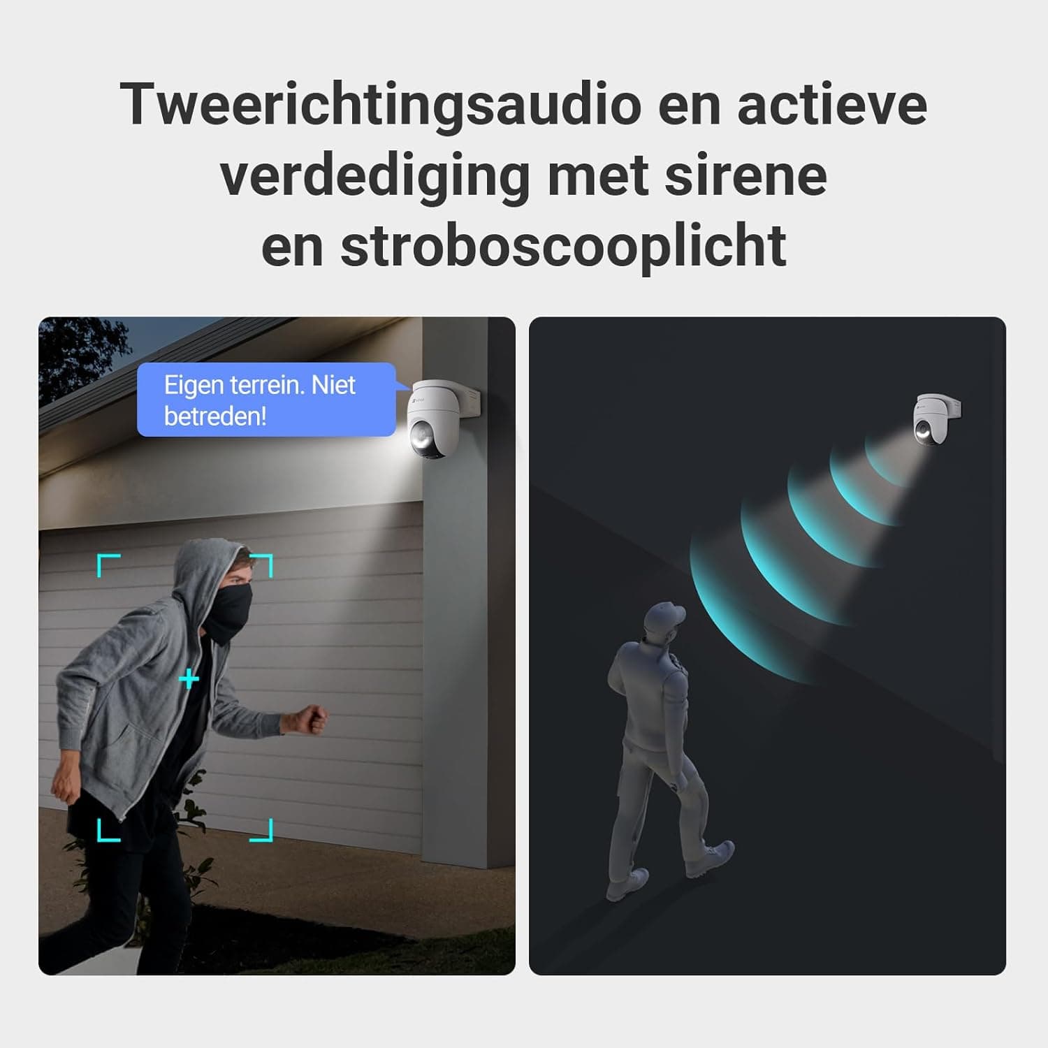 Ezviz camera Outdoor WiFi 2K 4mp Battery CS-CB8c - 2