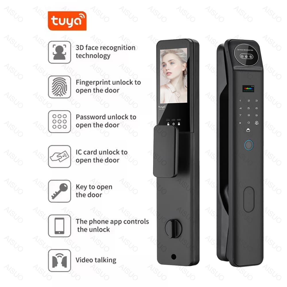 Smart Lock Tuya for security door (Sl-046) - 2