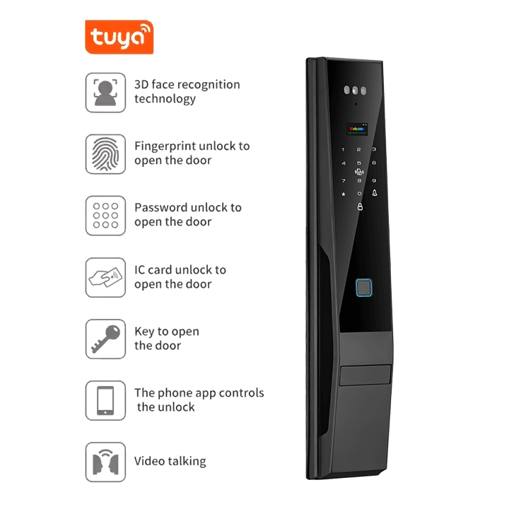 Smart Lock Tuya for security door (Sl-045) - 2