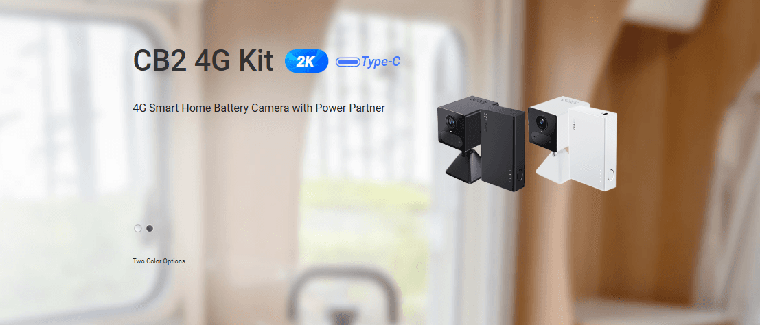 Ezviz Kit Indoor WiFi 1080p Battery CS-CB2 with power partner - 4