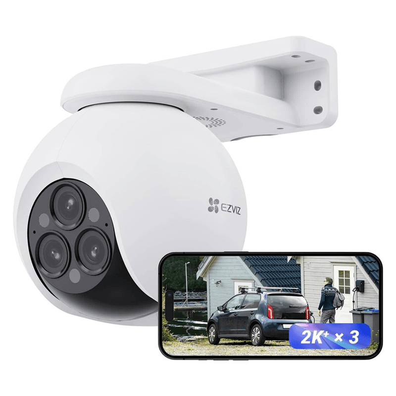 Ezviz camera Outdoor WiFi 4MP+4MP+4MP  CS-H80f - 2