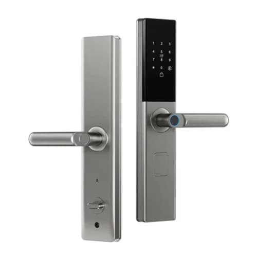 Tuya Smart Lock for Security Doors Silver (Sl-062)